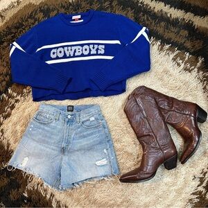 Mitchell & Ness Throwback Cowboys Sweater